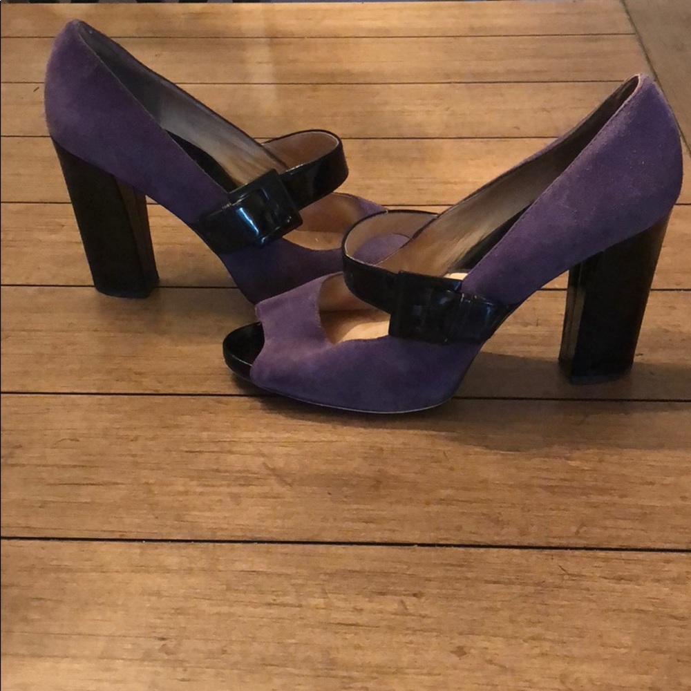 Michael Kors peep toe Mary Janes